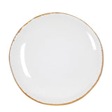 Assiette plate Tabo Blanc