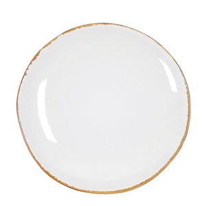 Assiette plate Tabo Blanc