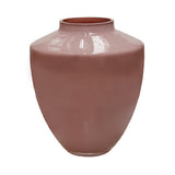 Vase Tugela en verre rose pastel