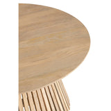 Table J-Line Vincent avec décor scandinave dans un salon moderne