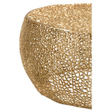 Détail du motif corail sur la table basse J-Line