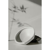 Bol KUNYU30WH en céramique, mise en scène artistique