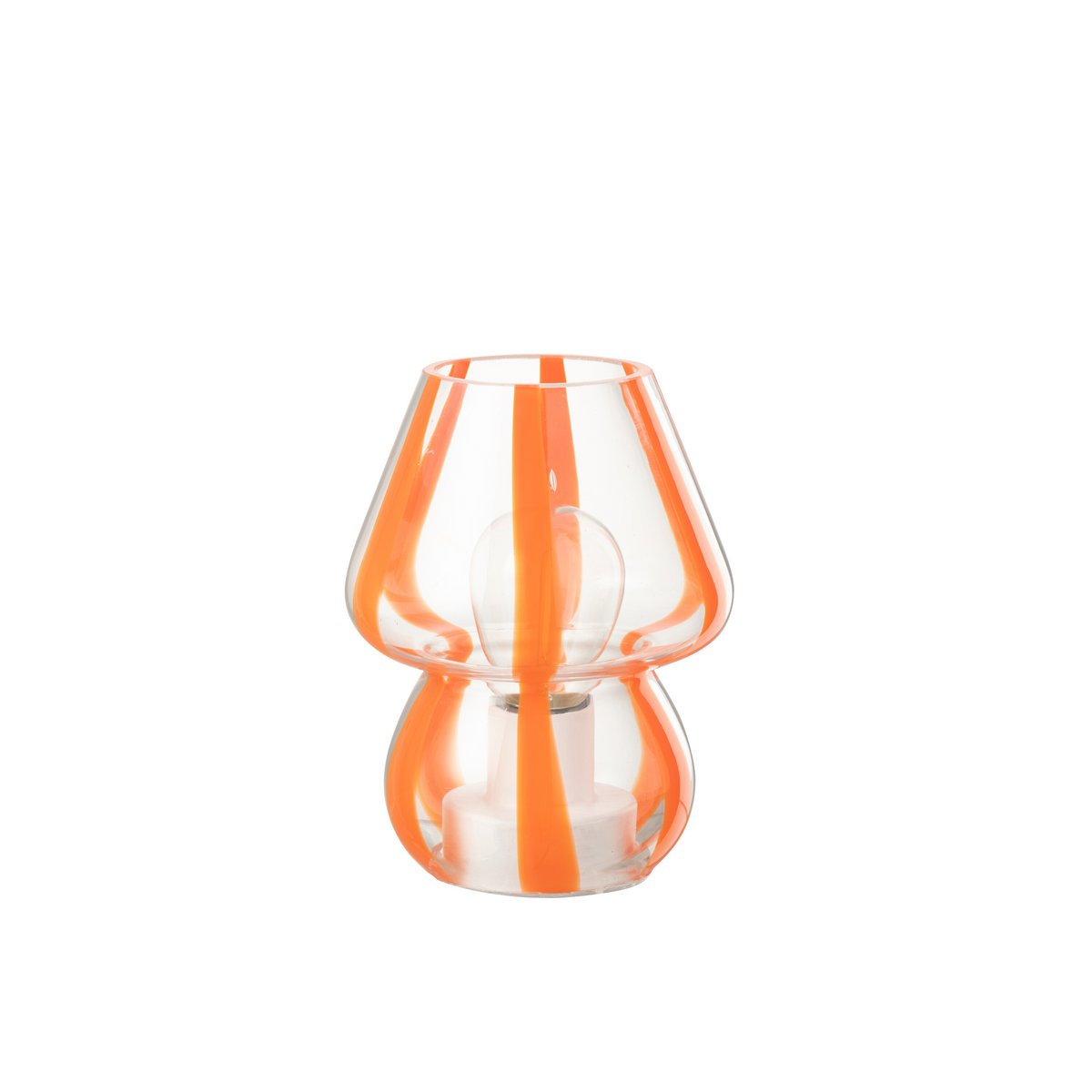 Lampe J-LIGNES éclairant un espace intérieur contemporain