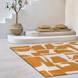 Tapis Eco - Curry - Tapis jaune