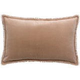 Coussin uni Fara Taupe 40 x 65