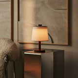 Lampe rechargeable en bois marron marron Rover