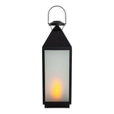 LED DECOL LED "Doris" en plastique et en verre en noir, LED intégrée, pour l'intérieur