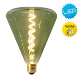 Lampe à LED "Dilly" E27 Version, 4 watts, métal et verre en vert