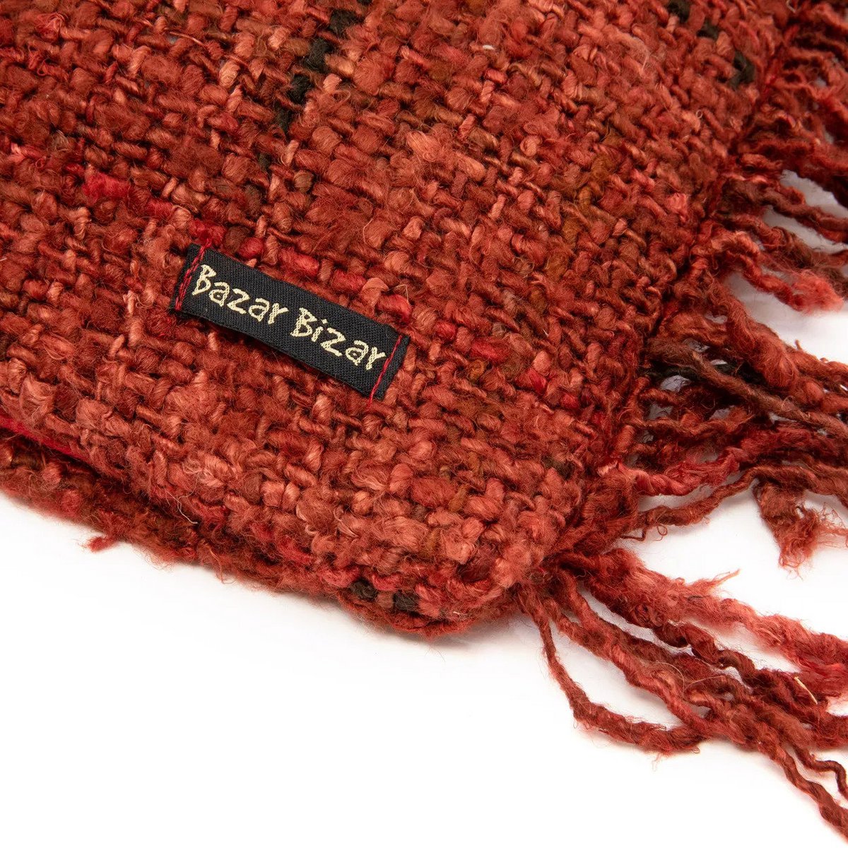 Détail de la texture en coton de la housse de coussin Oh My Gee
