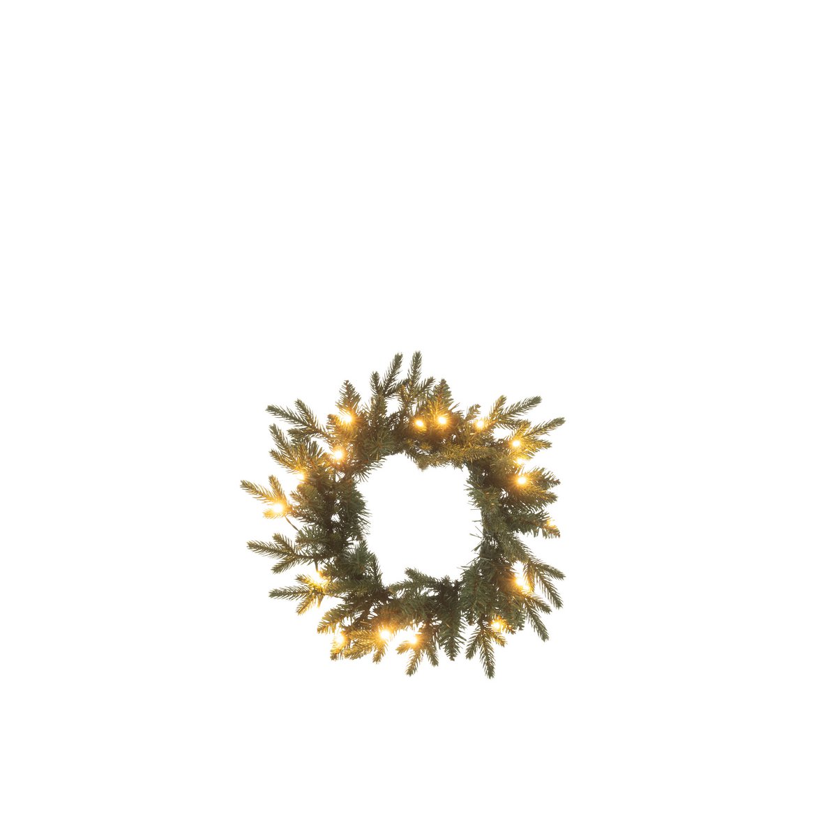Couronne décorative J-Line sur une table élégante