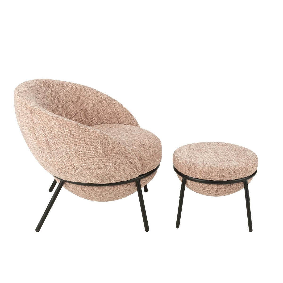 Chaise longue J-Line dans un salon moderne
