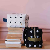 Trousse cube Mio Ecru 10 x 16 x 10