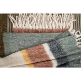 Plaid uni recyclé Isabel Rouille 130 x 160