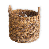 Détails du tissage du panier Rinjani, artisanat traditionnel