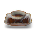 Le Bol Horizon Fumé - Marron Gris - S