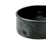 Le Plat Cylindre Brûlé - Noir - L