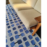 Tapis Eco - Amparo Blues - Tapis bleu