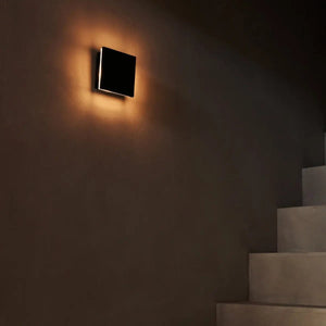 Applique murale sans fil noire Lane