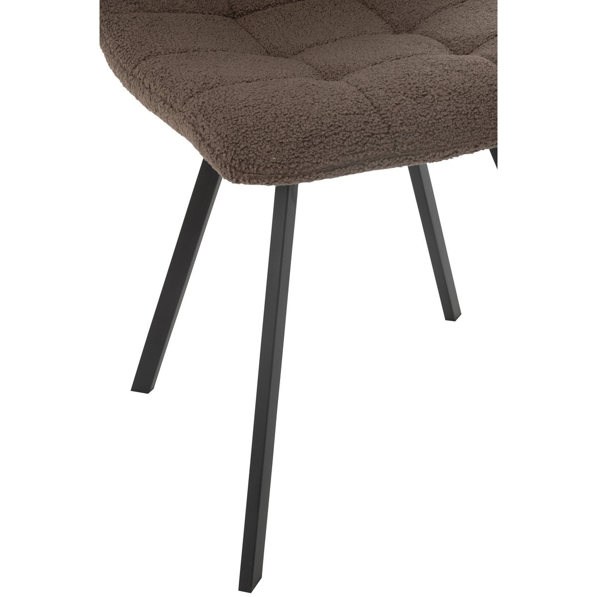Chaise J-Line Clark avec une table en bois