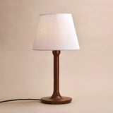 Lampe Nova en bois marron châtaignier