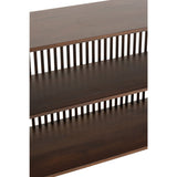 Console J-Line Conie en manguier marron foncé avec accessoires