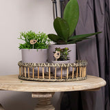 Maison Colibri | Bol décoratif - Plateau rond en saule Ø30cm