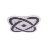 Plafond LED Milla - Luminaire moderne de 48 cm en métal et plastique