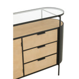 Vue latérale de l'armoire J-Line Ovy