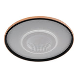 LED PLAGE LED EFFET 3D "Redona" Ø 50 cm, avec de nombreuses fonctions, y compris la télécommande incluse