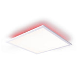 Smart Home LED Backlight Panneau Longueur côté 45 cm, de nombreuses fonctions, transport de lampe en métal et en plastique, LED intégrés