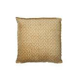 Coussin Velours Elena gingembre 45x45