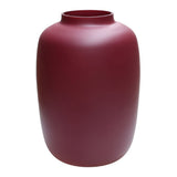 Vase Artic Matte en verre mauve mat