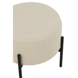 Tabouret J-Line Bouclé dans un salon moderne