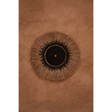 La Déco Murale Raphia Macramé - Noir Naturel