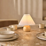 Lampe rechargeable Nathalie marron clair