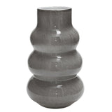 Vase Lomami Elite en verre soufflé gris