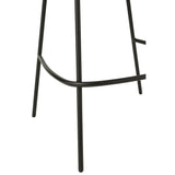Vue latérale du tabouret de bar J-Line, mettant en valeur sa hauteur