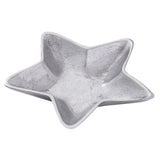 Déco Shell Star 2er set Starlight Gold ou Silver Christmas Decorations Aluminium