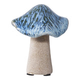 Champignon décoratif en céramique, vue latérale