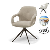 Fauteuil Move Sahara Glacier Ash - Fonction Relax - structure marron anodique