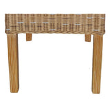 Chaise de salle à manger chaise rattan tabouret de table de salle à manger Corridors marron Perth