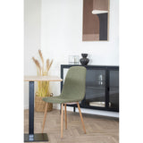 Chaise de Salle à Manger Stockholm - Vert Foncé, 47x40cm - Lot de 2