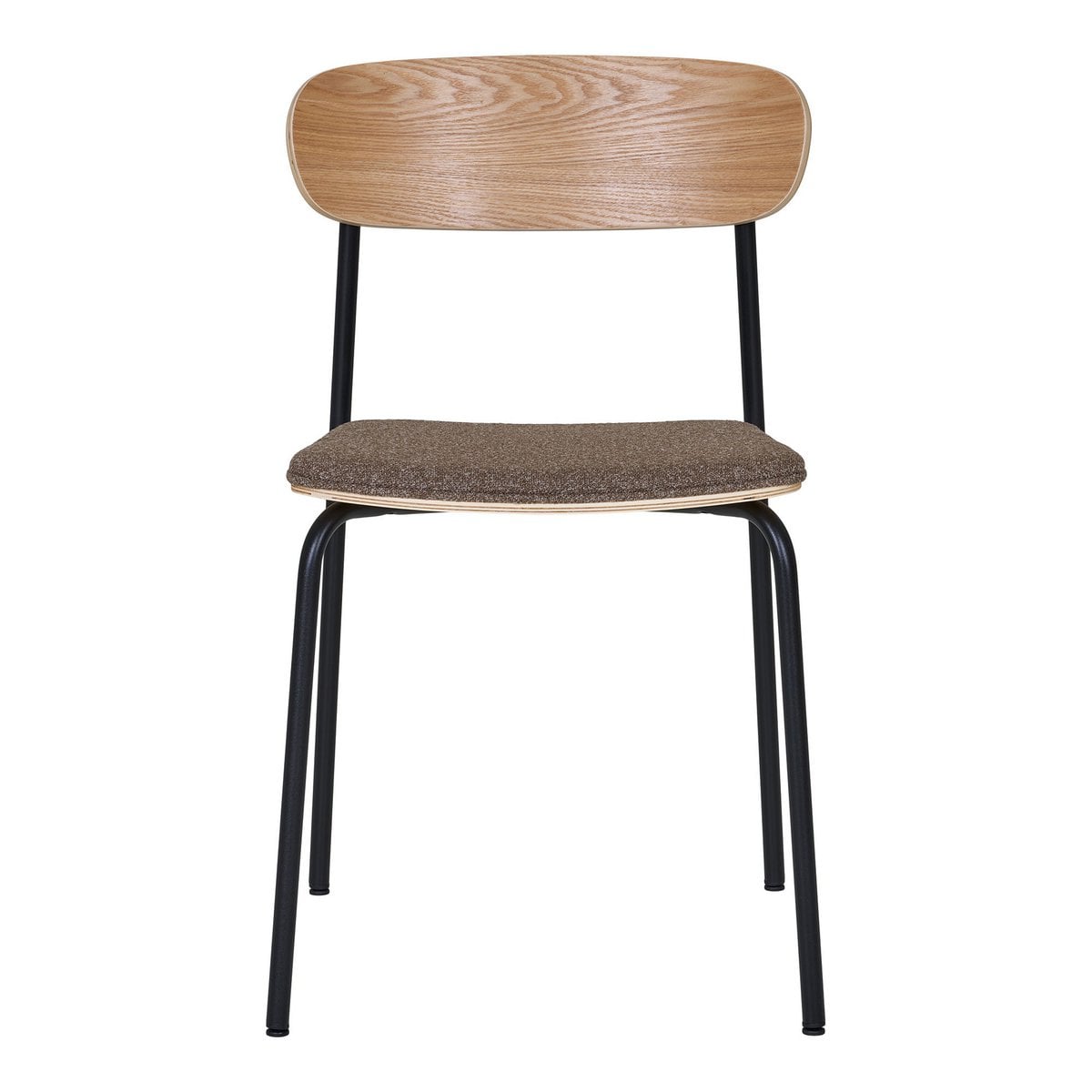 Vue latérale de la chaise Estepona, design moderne