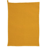 Torchon nid d'abeilles uni Mumba Tournesol 50 x 70
