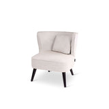 Fauteuil Ina vue de trois quarts