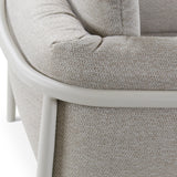 Détail de la structure aluminium du fauteuil Liv