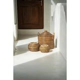 Le Panier Colonial Peek-a-Boo - Brun Naturel - S