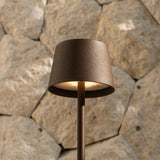 Lampe sans fil Vondel Mini moka marron