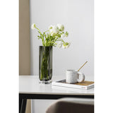 Vase fin au design moderne inspiré de CORAL + Aalto, COR26GR