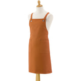 Tablier de cuisine recyclé Artisan Cannelle avec poches, vue avant